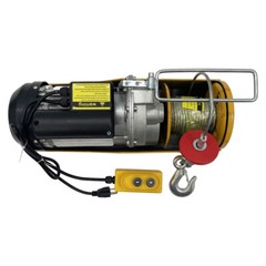2000LB Electric Hoist Crane Overhead Garage Winch with Hand Control Auto Lift