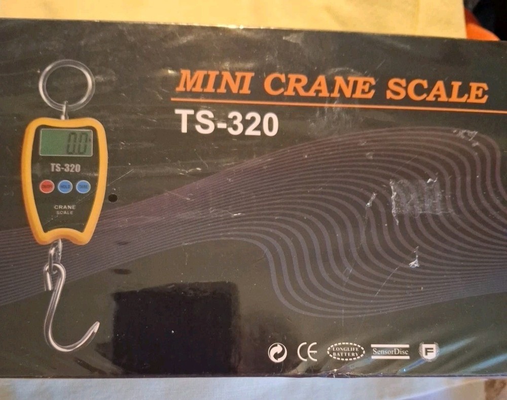 Outmate TS-320 Mini Crane Scale Digital Handheld Hunting 200kg/440lbs HDS200-OG