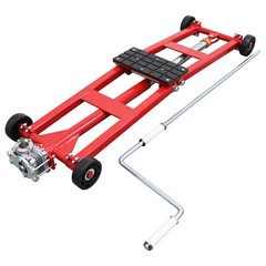 2Ton/4400lbs Portable Turbine Hoist Car Lift Height 4.3”-18.5” Car Repair Tool