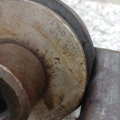 JERGENS Metric M36x4.0 11000kg LIFT-CHECK HOIST RING Preowned Good Condition