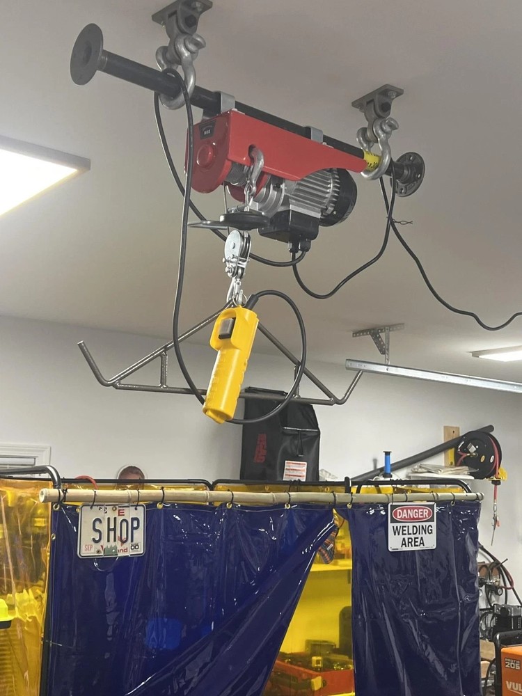 PITTSBURGH 440 lb. Electric Hoist with Remote Control