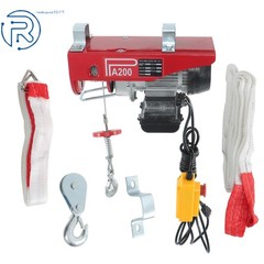 440lbs Electric Hoist PA200 with 14 FT Wired Remote Control 110V 510W Motor
