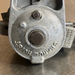 Chance Hoist 1 Ton Hot Stick Ratcheting Strap Hoist. ID 69. Missing Hand Wheel