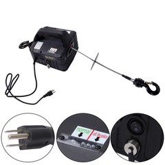 2-in-1 Electric Hoist Winch, 1100 lbs Lift Capacity, 1500W Portable Power Winch