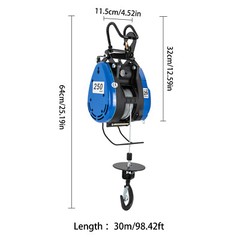 Electric Hoist Electric Hoist with Wireless Remote Control Electric Winch