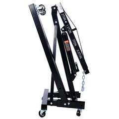 Heavy Duty 4000LBS Folding Engine Hoist Cherry Picker Shop Crane Hoist Lift