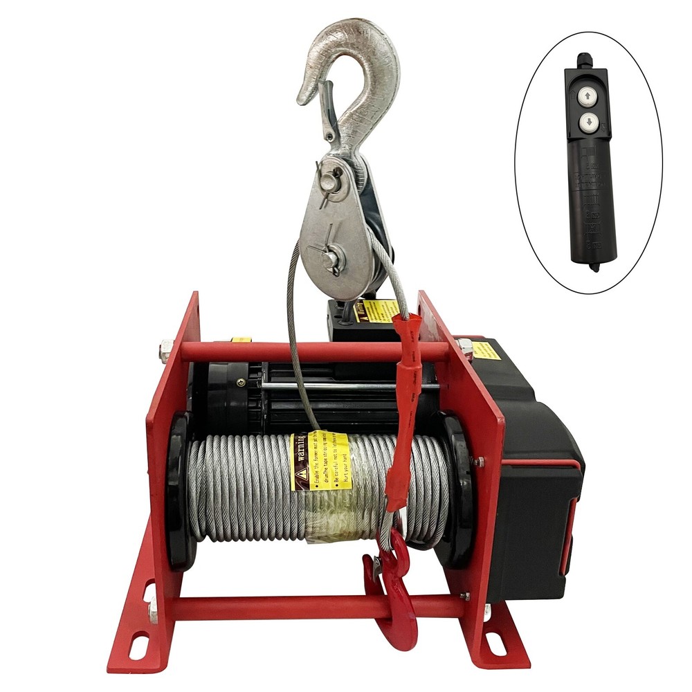 220V Small Electric Hoist Hoist 500-1000kg Lift Height 30m Lifting Equipment