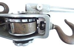 Cadillac Winch Ratcheting Hoist Come A Long 19 ft Cable 1 Ton Capacity