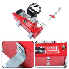 110V 880lbs Automatic Lift Electric Hoist with 328ft Wireless Remote Control