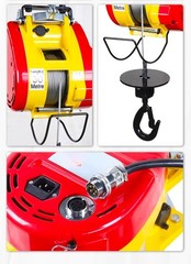 Electric Hoist Small Suspension Crane, Household Crane, Fast Type Winch