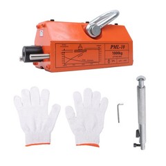 Neodymium Hoist 2200Lbs/1000kg Magnetic Lifter Lifting Magnet 2 Safety Factor