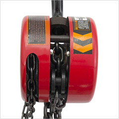 TR9030 Manual Hand Lift Steel Chain Block Hoist with 2 Hooks, 3 Ton (6,000 lb)