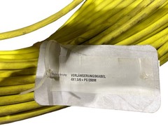 Ölflex classic yellow 4×1.5/6 + PE/200m extension cable lap cable -used-