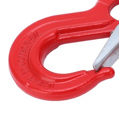Slip Hook Eye Sling Heavy Duty 2T Bearing Trailer Lifting Chain Connector with 2