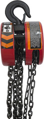 TR9030 Manual Hand Lift Steel Chain Block Hoist with 2 Hooks, 3 Ton (6,000 lb)