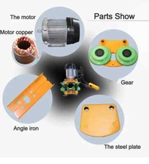 0.5 Tons Electric Hoist Micro Crane Hand-pulled I-beam Power Tools