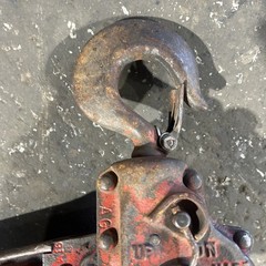 Coffing Company Ratchet Lever Model A-1 Hoist 1 Chain 3/4 TON 2 Chains 1 1/2 TON