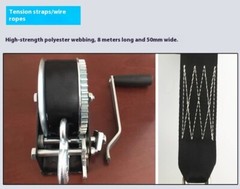 Hand Winch Winch Portable Winch Powerful Trailer Winch Accessories 12002000lbs