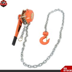 G80 Ratchet Hoist Lever Block Chain Hoist 6600lbs/3t Capacity 10ft/3m Lifter