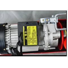 100/200 Kg Electric Hoist Wire Rope Suspension Crane, Electric Winch 220V