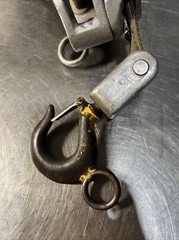 Lug-All Hoist Lincoln Precision Model 2 Spec 1500lb Single Rig 3000lb Double Rig