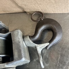 Chance Hoist 1 Ton Hot Stick Ratcheting Strap Hoist. Item ID #63 Used Surplus