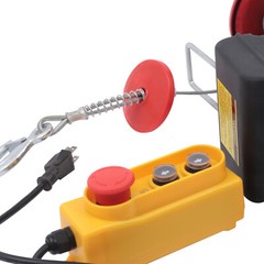 500kg/1100lb Electric Hoist Winch Lifting Crane Garage Lift Crane+Remote Control