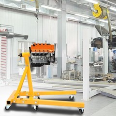KUAFU 2000LBS Capacity Universal 360 Degree Rotating Engine Stand, Yellow