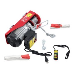 1760lbs 1350W Crane Winch with Wireless Remote Control 328ft/100m Electric Hoist