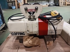 (#719) 2 Ton Coffing EC Hoist 10′ lift-24fpm-240v