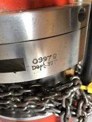 CM 0950 PNEUMATIC CHAIN HOIST,Cm MAX BALANCER, 120 LBS LOAD 55KG,Bw