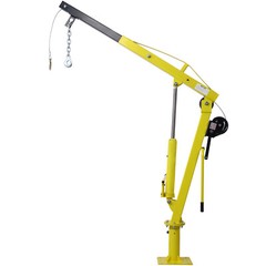 Foldable Hydraulic Swivel Lift Crane 1000LBS Capacity Pickup Truck Bed Hoist