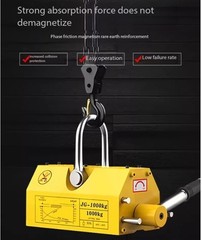 Magnetic Lifting Device with Strong Magnetic Force for Lifting Steel Plates