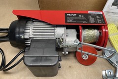 🚨 VEVOR Electric Hoist YX440-1 Steel Wire Winch 400 lbs 110V