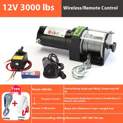 Electric Winch Vehicle-mounted Crane Off-road Self-rescue Towing Machine