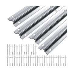 24 Ft V-Track Galvanized Inverted V Track for 1” OD V-Groove Sliding Gate Ro…