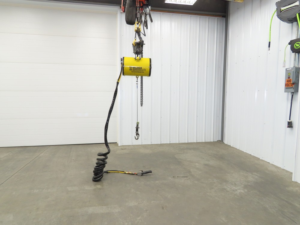 Ingersoll Zimmerman BW020120 Pneumatic Air Balancer 6′ Travel 400Lb Swivel Mount