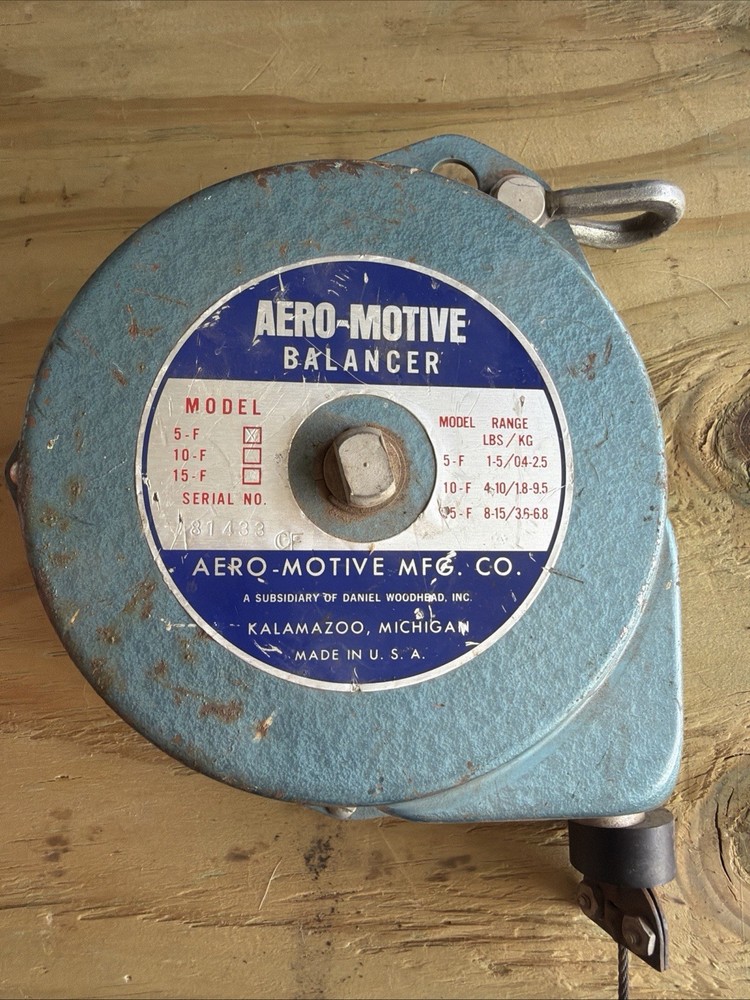 Aero-Motive Balancer, Model 5F, 1-5 Lbs