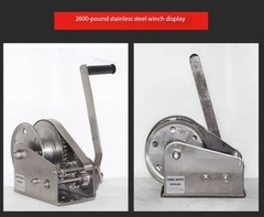 Stainless Steel Bidirectional Self-Locking Compact Household Winch Manual Hoiste