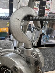 KITO Chain Block CX010L (CX1A) Rated load 1t Standard lifting height 2.5m