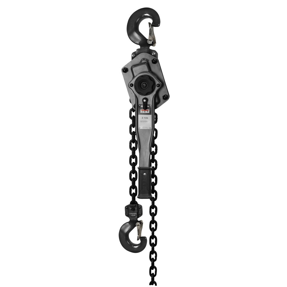 JET JLP-300A-10SH 3 T Lever Hoist 10 in. Lift & Shipyard Hooks 287801 New