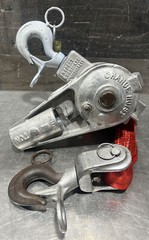 Chance Hoist 1 Ton Ratcheting Strap Hoist. Missing Hot Stick Handle