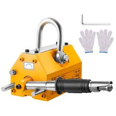 880lbs/400kg Capacity Permanent Magnetic Lifter 2.5 Safety Factor Lifting Magnet