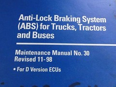 Meritor Wabco Anti-Lock Braking System (ABS) Maintenance Manual No. 30