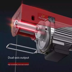 Mini Electric Hoist 220V Household Small Crane 1T/0.5 Ton Winch Pulley