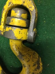 Lot C-BUDGIT Swivel Hoist Crane Hook Vintage KB 350 Hook Number 6 See pictures.