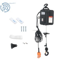 1100LBS/500kg 3-in-1 Electric Hoist Winch Crane Dual Remote Overload Safety
