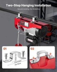 120V Electric Winch with 328 ft Wireless Control – Heavy Duty & Efficient