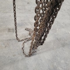 COFFING DUFF-NORTON 8 TON HAND HOIST 8′ LIFT 7′ PULL H2425 W/ CROSBY HOOKS