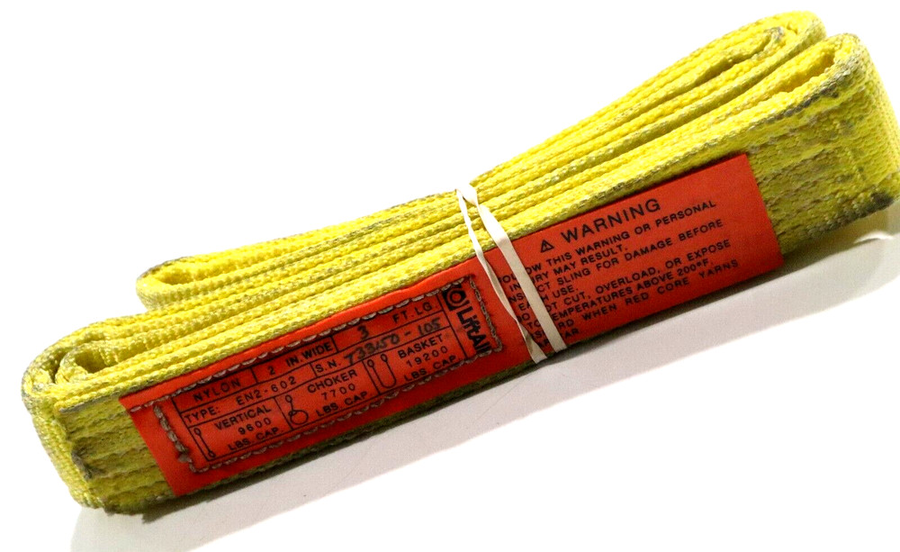 LIFT-ALL, #EN2-602-3, ENDLESS SLING 2-PLY, 2″ WIDE x 3′ LONG E325